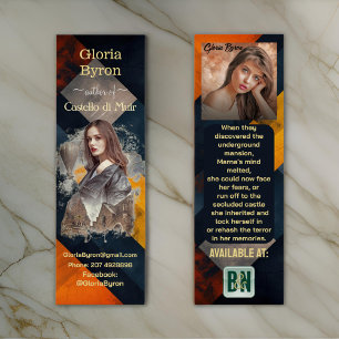 Vermillion Black Bookmarks Author Promotions