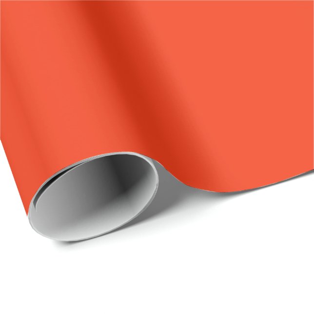 Vermillion colour wrapping paper (Roll Corner)