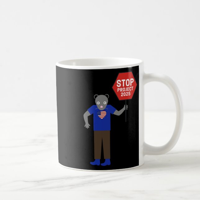 “vermin” Activist Stop Project 2025.  Coffee Mug (Right)
