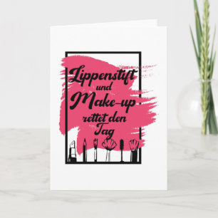 Vermisste Zutat Bein Leg Amputation Card