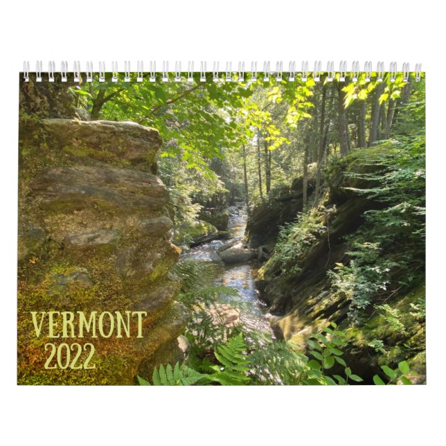Vermont 2022 Calendar (Cover)