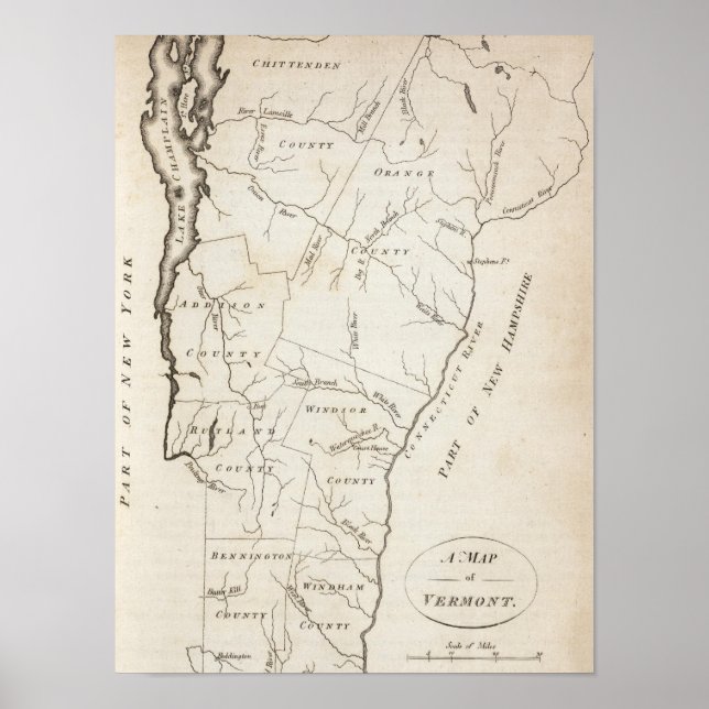 Vermont 4 poster (Front)