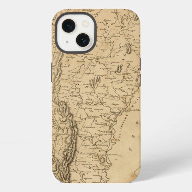 Vermont 5 iPhone case (Back)