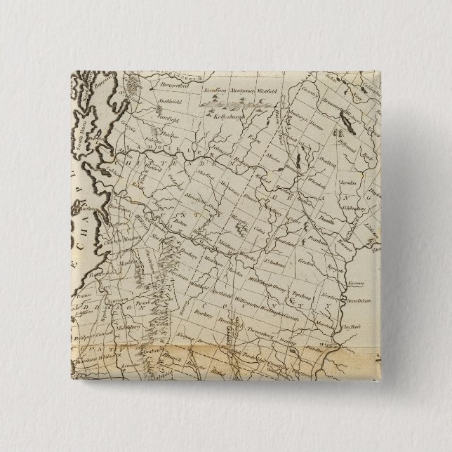 Vermont 7 15 cm square badge (Front)