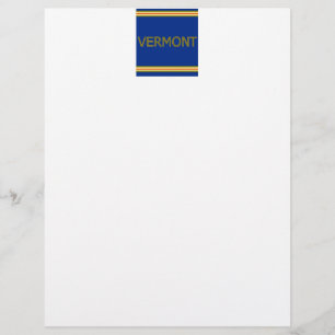 Vermont 8.5" x 11" Letterhead