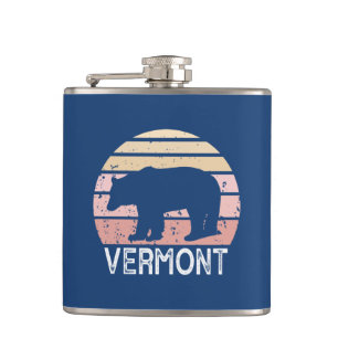 Vermont Bear Hip Flask