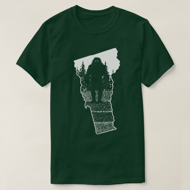 Vermont Bigfoot T-Shirt (Design Front)