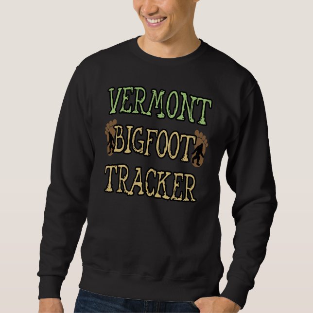 Vermont Bigfoot Tracker Sweatshirt (Front)