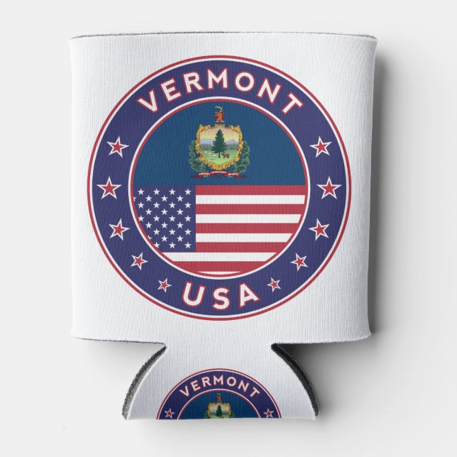 Vermont Can Cooler (Front)