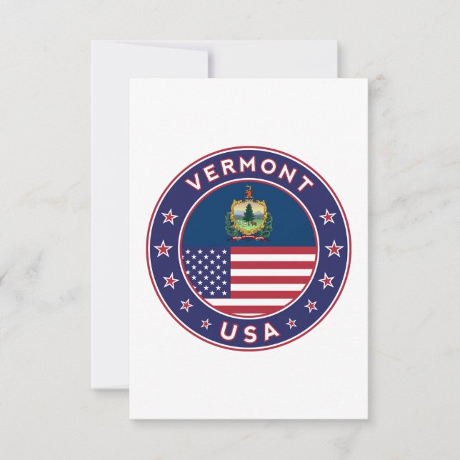 Vermont Card (Front)