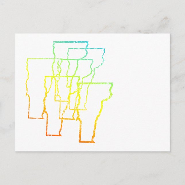 vermont chill blur postcard (Front)