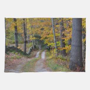 Vermont Country Path Tea Towel