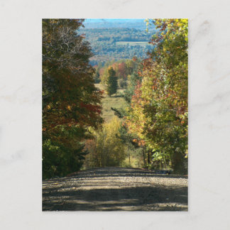Vermont Country Road postcard