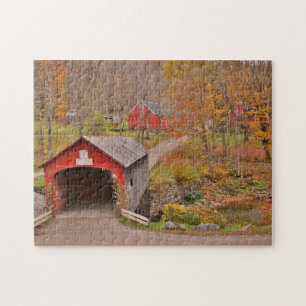 Vermont Covered Bridge Jigsaw Puzzle
