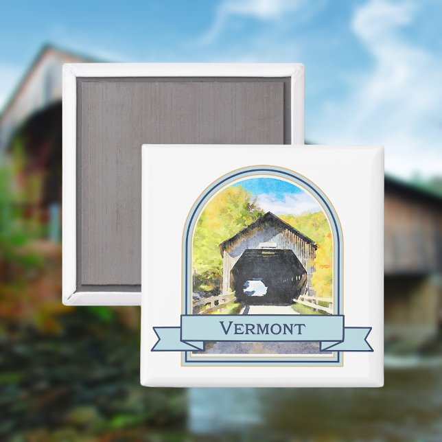 Vermont Covered Bridge Magnet (Creator Uploaded)