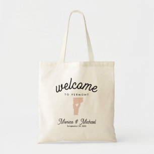 VERMONT  destination Wedding ANY COLOR    Tote Bag