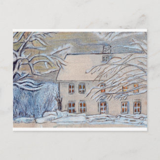 Vermont Farmhouse Postcard