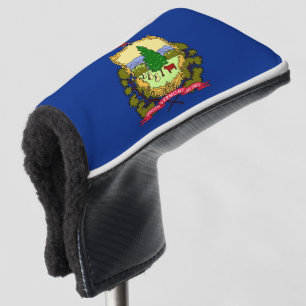 Vermont Flag Golf Head Cover