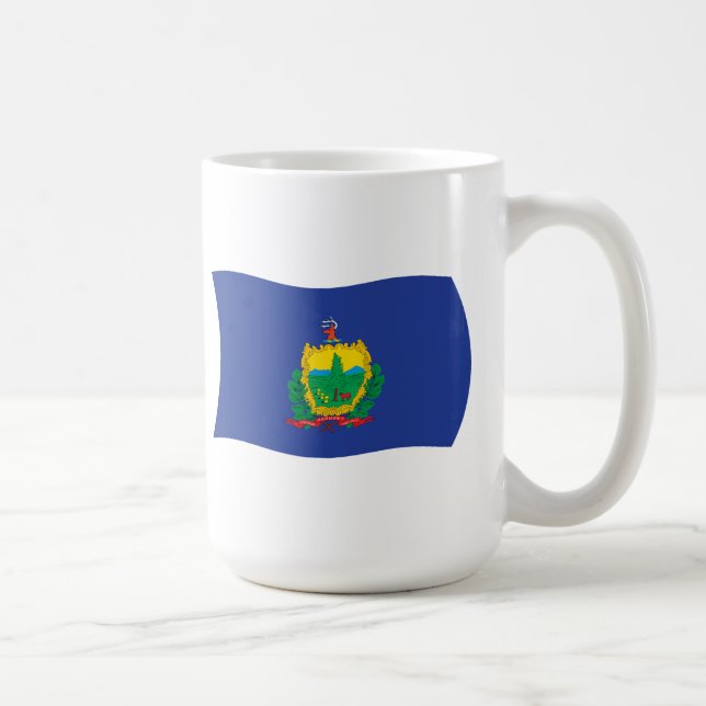Vermont Flag Mug (Right)