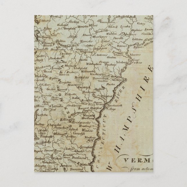 Vermont, from actual Survey Postcard (Front)