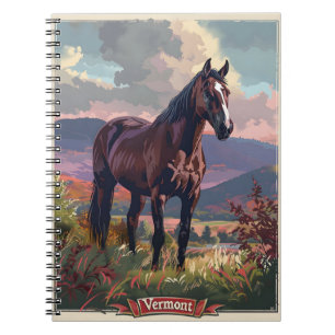 Vermont Horse Notebook