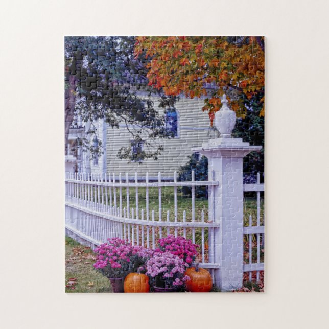 Vermont in the  Fall. Jigsaw Puzzle (Vertical)