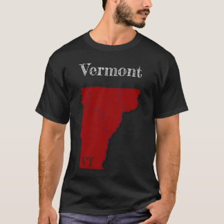 Vermont Interstates [Berry Red Design] T-Shirt