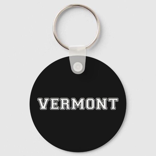 Vermont Key Ring (Front)