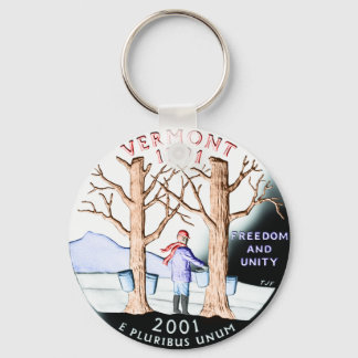 Vermont Keychain