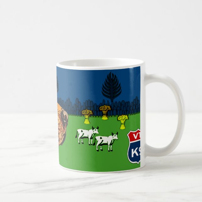 Vermont Labrador Coffee Mug (Right)
