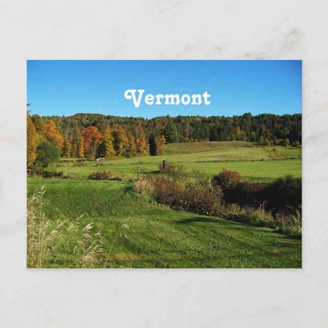 Vermont Landscape Postcard (Front)