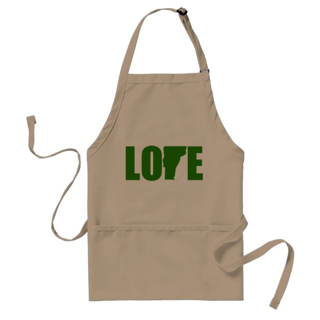 Vermont Love Apron (Front)