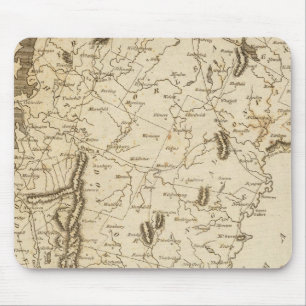 Vermont Map by Arrowsmith Mouse Pad