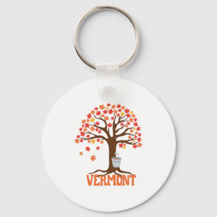 Vermont Maple Key Ring