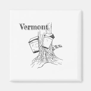 Vermont Maple Trees Magnet