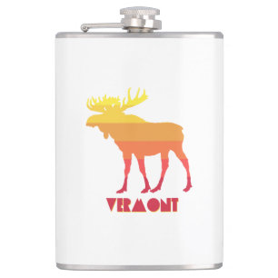 Vermont Moose Hip Flask