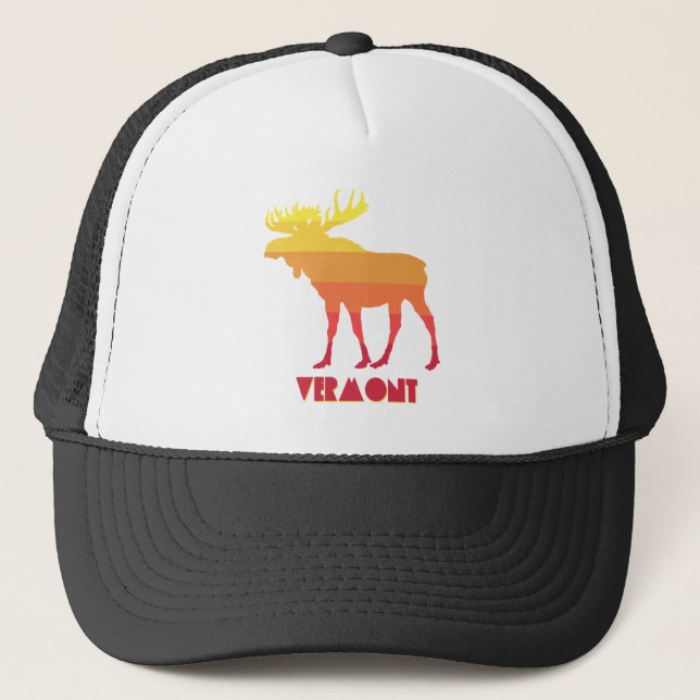Vermont Moose Trucker Hat (Front)