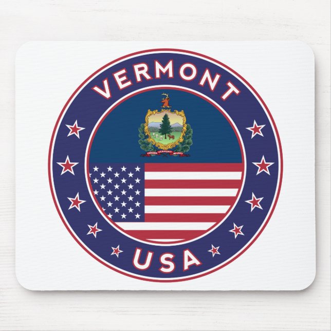 Vermont Mouse Pad (Front)