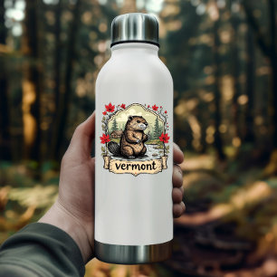 Vermont Nature Sticker   Beaver & Woods Sticker