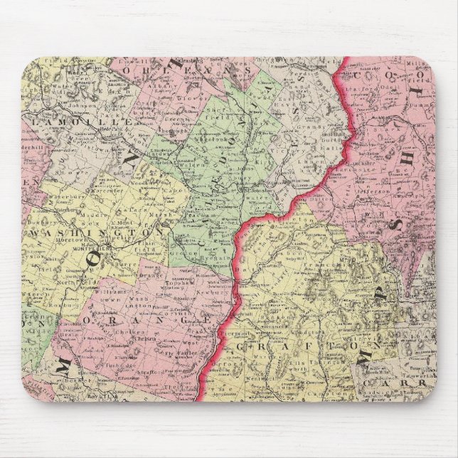 Vermont, NH Mouse Pad (Front)