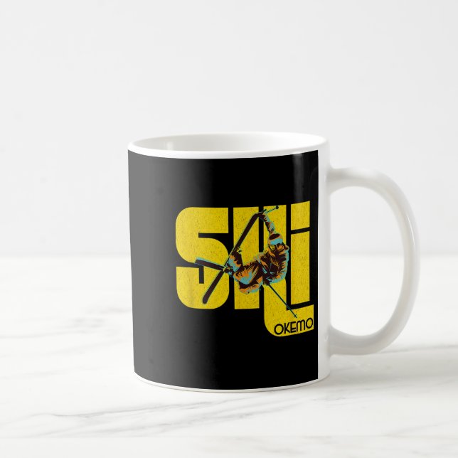 Vermont Okemo Mountain Ski  Coffee Mug (Right)