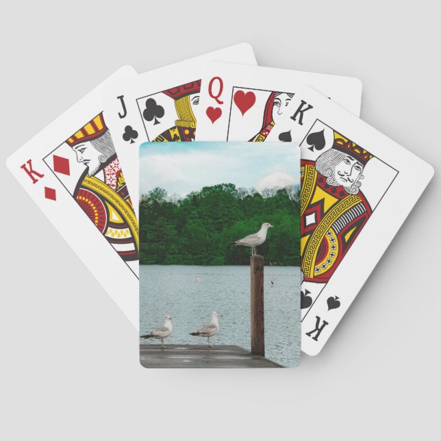 vermont playing cards (Back)