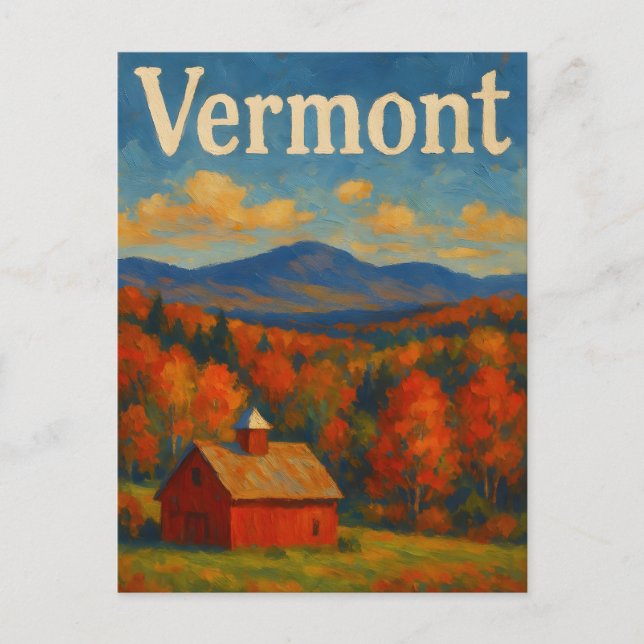 vermont Postcard (Front)