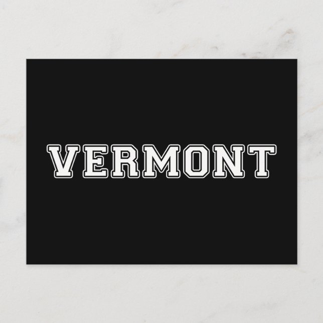 Vermont Postcard (Front)