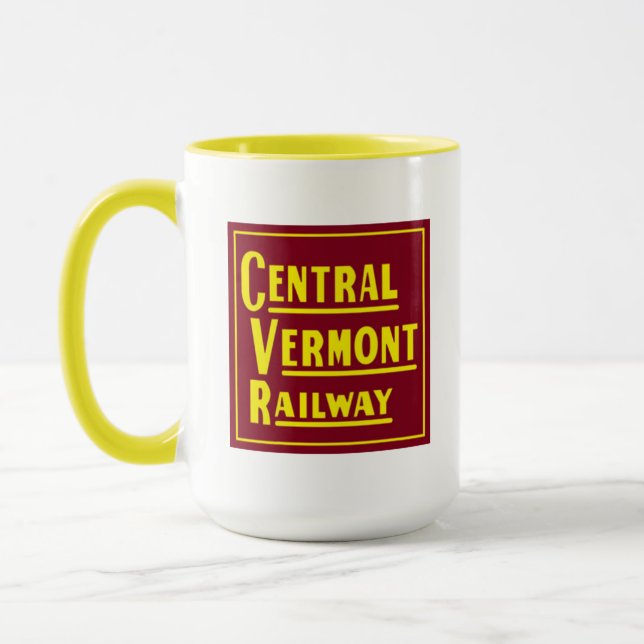 Vermont Railway Mug (Left)