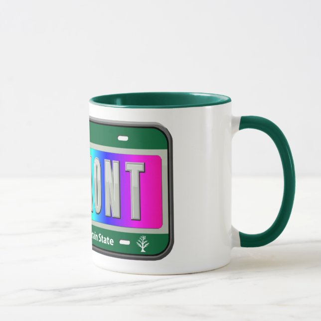 Vermont Rainbow State Mug (Right)