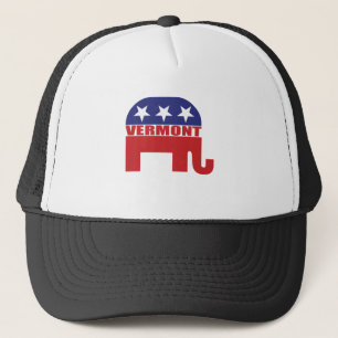 Vermont Republican Elephant Trucker Hat