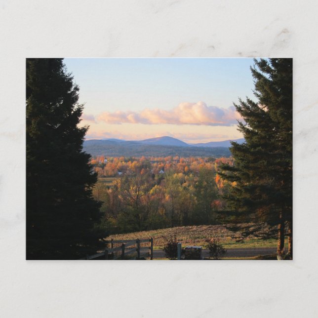 Vermont Scene Postcard (Front)