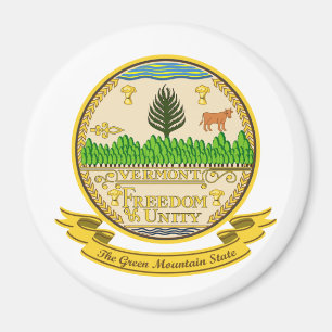 Vermont Seal Magnet