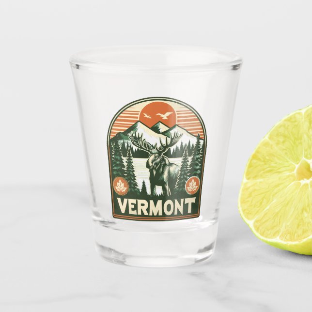 Vermont Shot Glass (Front)